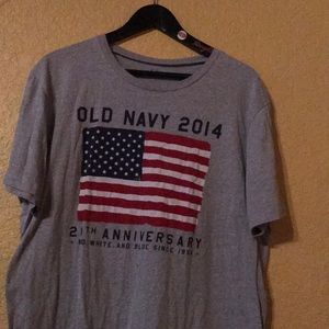 Old navy 20th anniversary shirt